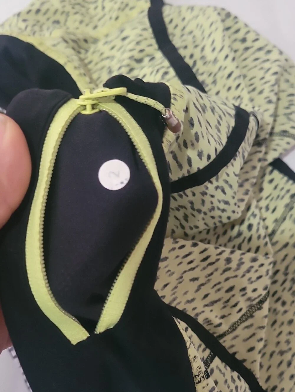 lululemon💎 athletica Neon Yellow & Black Run Shorts